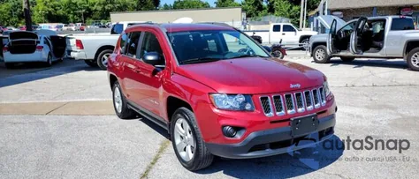 2014 Jeep Compass Sport из США, поврежденный, VIN 1C4NJDBB2ED809217